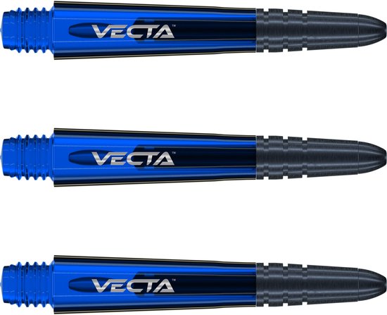 WINMAU - Vecta Dartschachten Blauw, Korte - 1 set per pakket (3 Dartschachten in totaal) van Winmau — afbeelding 5