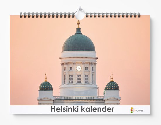 Helsinki kalender XL 42 x 29.7 cm | Verjaardagskalender Helsinki | Verjaardagskalender Volwassenen