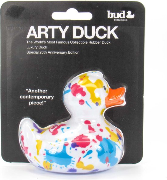 LUXURY ARTY DUCK badeendje van BudDuck van Lux — afbeelding 3