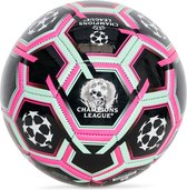 Champions League voetbal neon black - Voetbal - One size - maat one size