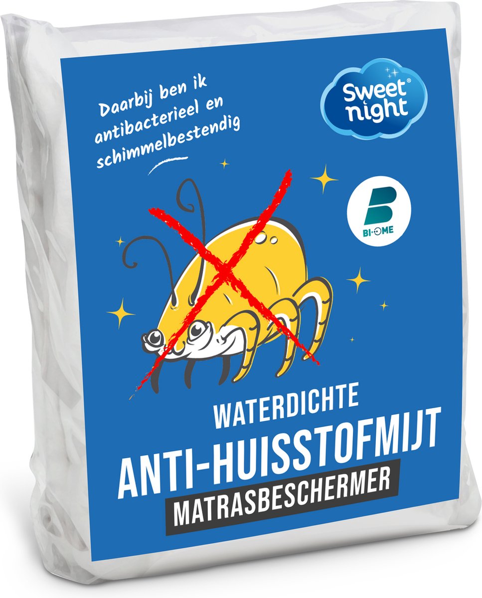 Matrasbeschermer 80x200 cm | Waterdicht en Anti-huisstofmijt | 100% Katoenen Molton | Stil en ademend