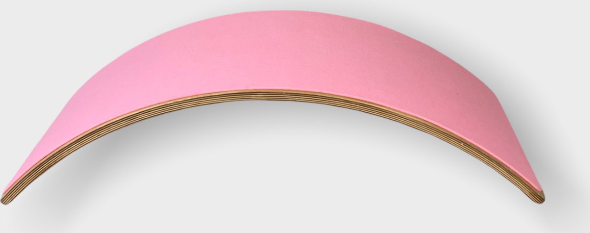 Balansbord Origineel Roze - Balance Board duurzaam wobbel speelgoed voor Kinderen - Balansbord Vilt – Roze – 90 x 30 cm