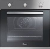 Candy Timeless FCP602X/E, Middelmaat, Elektrische oven, 65 l, 65 l, 2 schappen, Ingebouwd