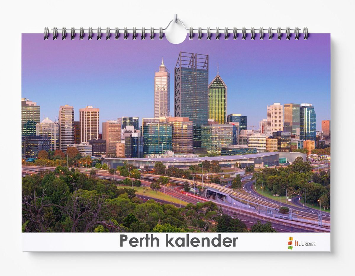 Perth kalender XL 42 x 29.7 cm | Verjaardagskalender Perth | Verjaardagskalender Volwassenen