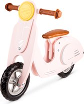 New Classic Toys Houten Loopfiets - Scooter - Roze - Zithoogte 33 centimeter