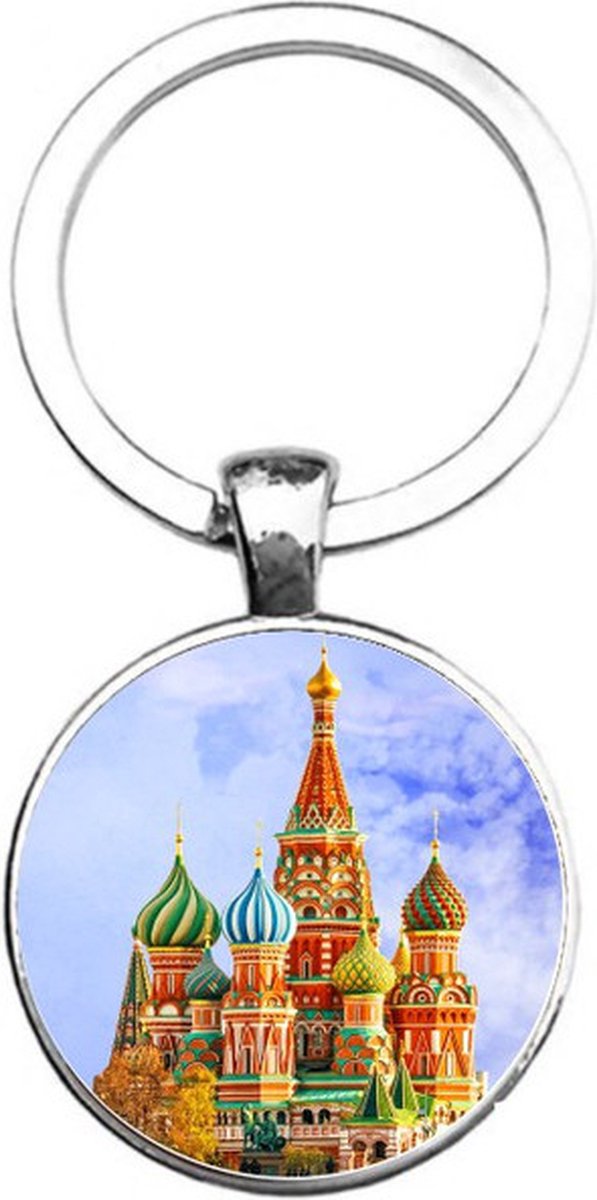 Sleutelhanger Glas - Moskou