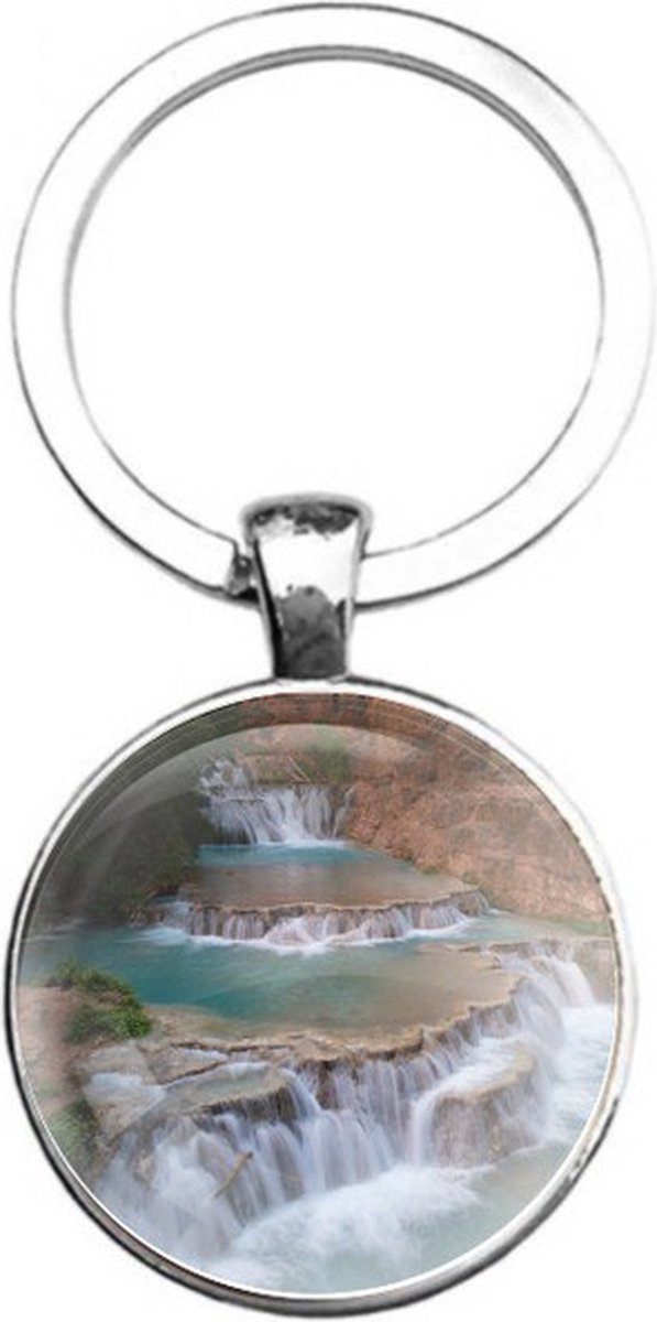 Sleutelhanger Glas - Waterval