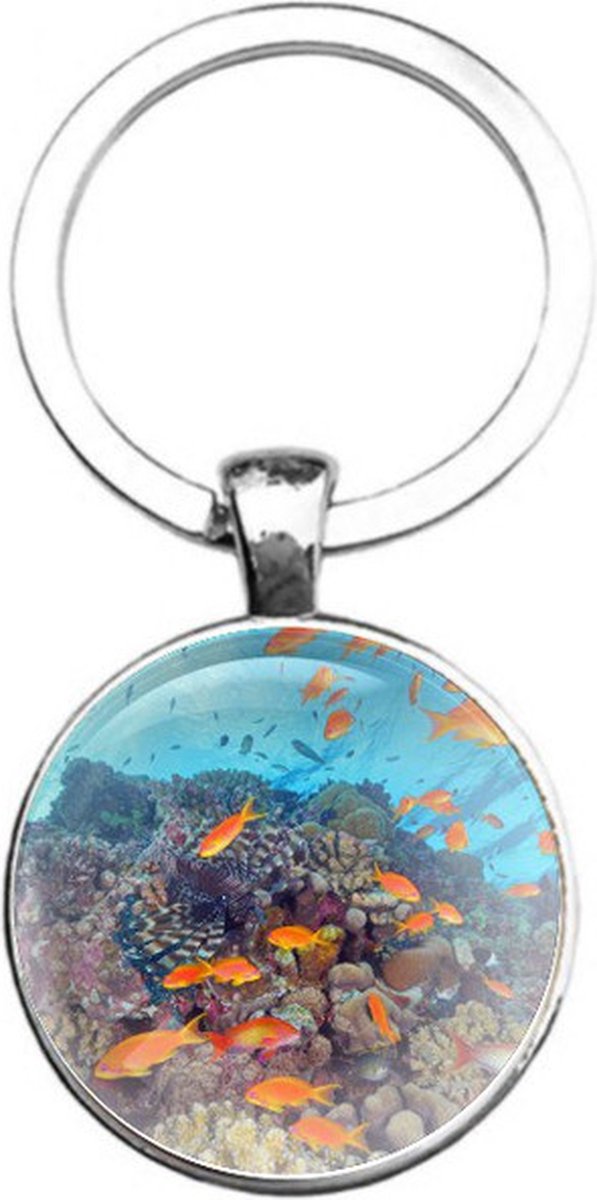 Sleutelhanger Glas - Aquarium