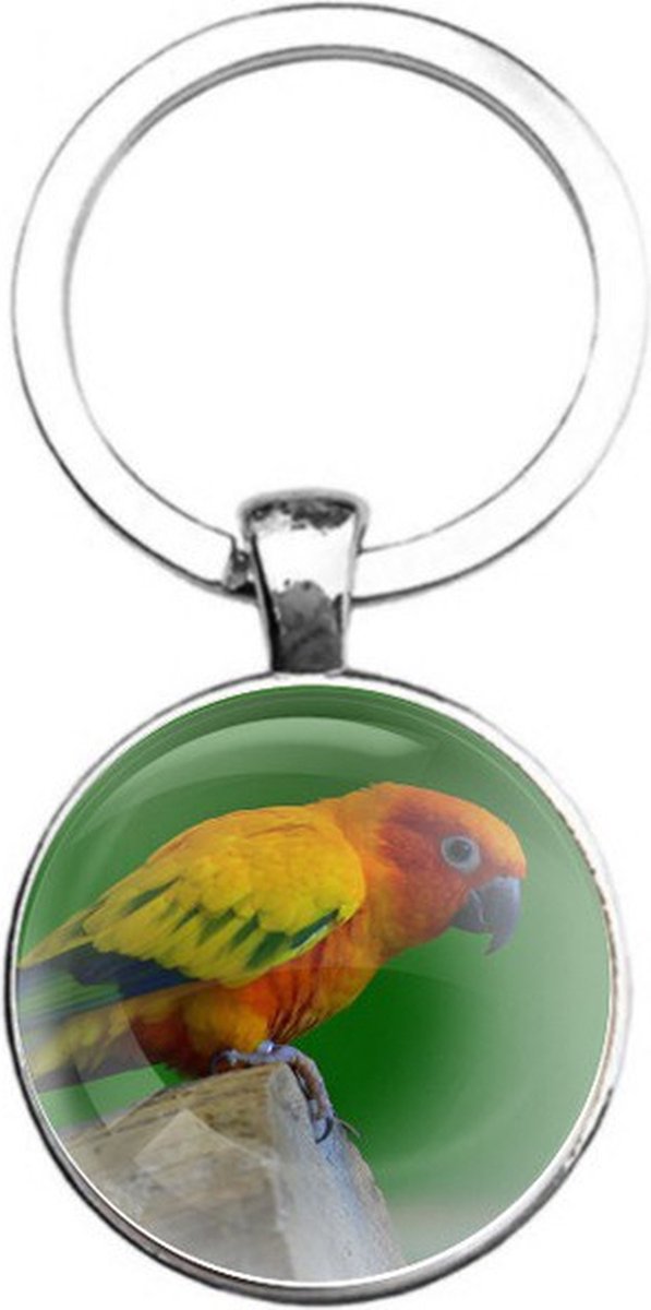 Sleutelhanger Glas - Vogel