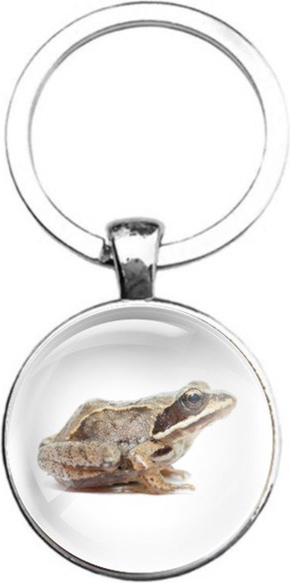 Sleutelhanger Glas - Kikker