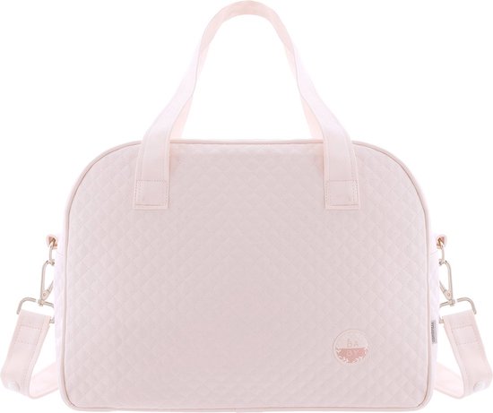 Cambrass Wickeltasche PROME Basic – 18x44x33 Cm, Beige, Verharztes Material, Mit Tragegriffen & Gurt