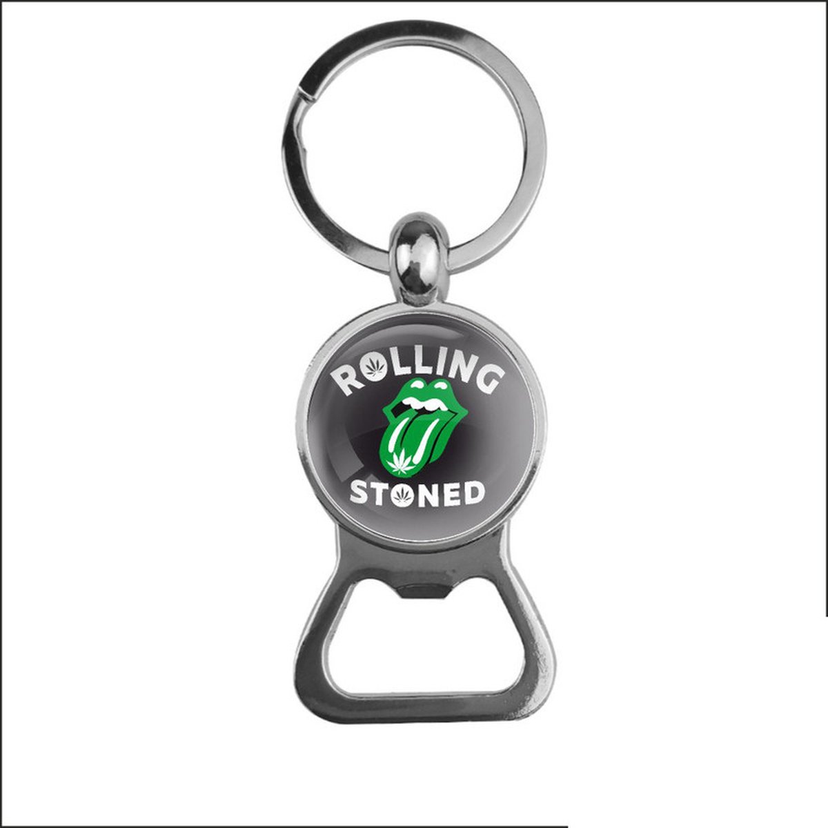 Bieropener Glas - Rolling Stoned