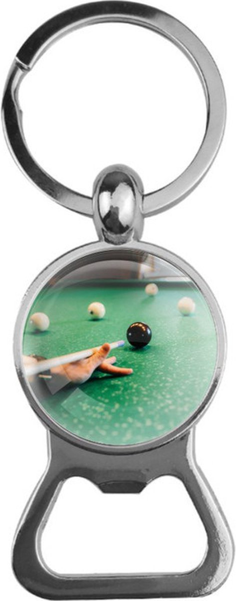 Bieropener Glas - Snooker