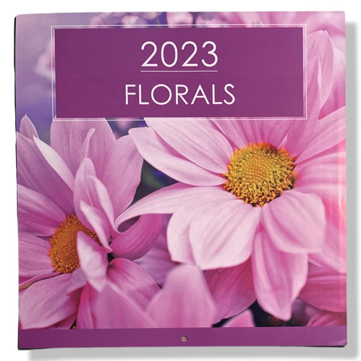 Bloemen kalender - 2023 - Maandkalender - 28x28cm