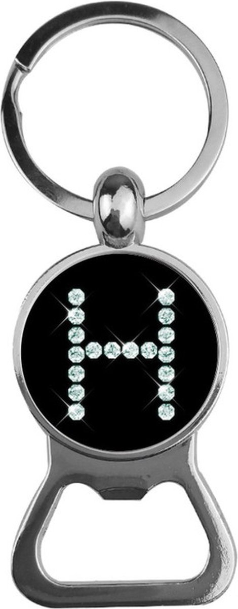 Bieropener Glas - Diamant H