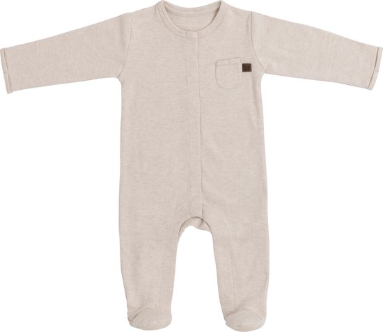 Baby's Only Playsuit avec pieds Melange - Warm Linen - 62 - 100% coton écologique - GOTS