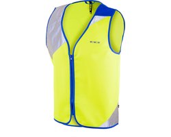 Breezie Jacket WOWOW - Fietsjas met rits - Geel L