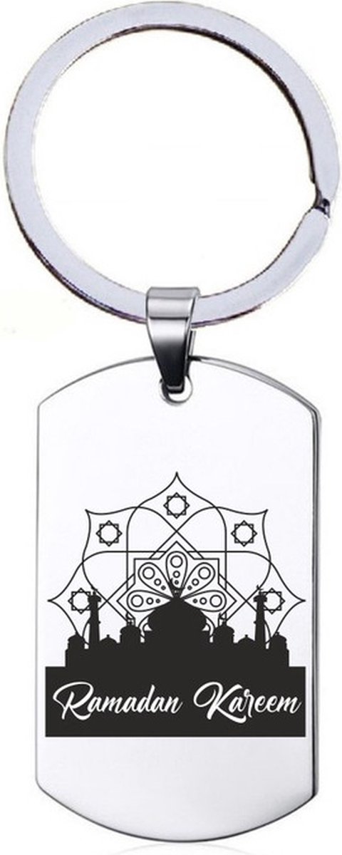 Sleutelhanger RVS - Ramadan Kareem