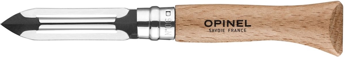 Opinel Gourmets N°06 Inklapbare dunschiller - Inox beukenhout