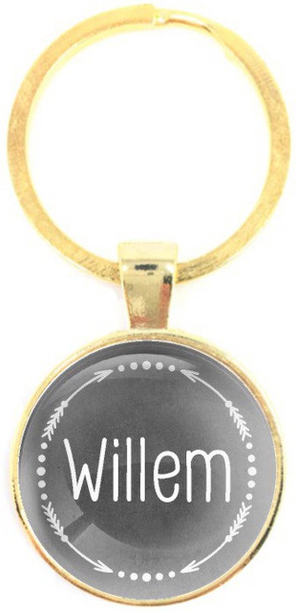 Sleutelhanger Glas - Willem