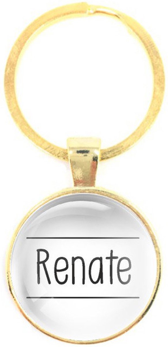 Sleutelhanger Glas - Renate