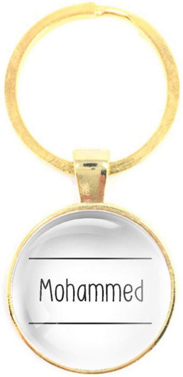 Sleutelhanger Glas - Mohammed