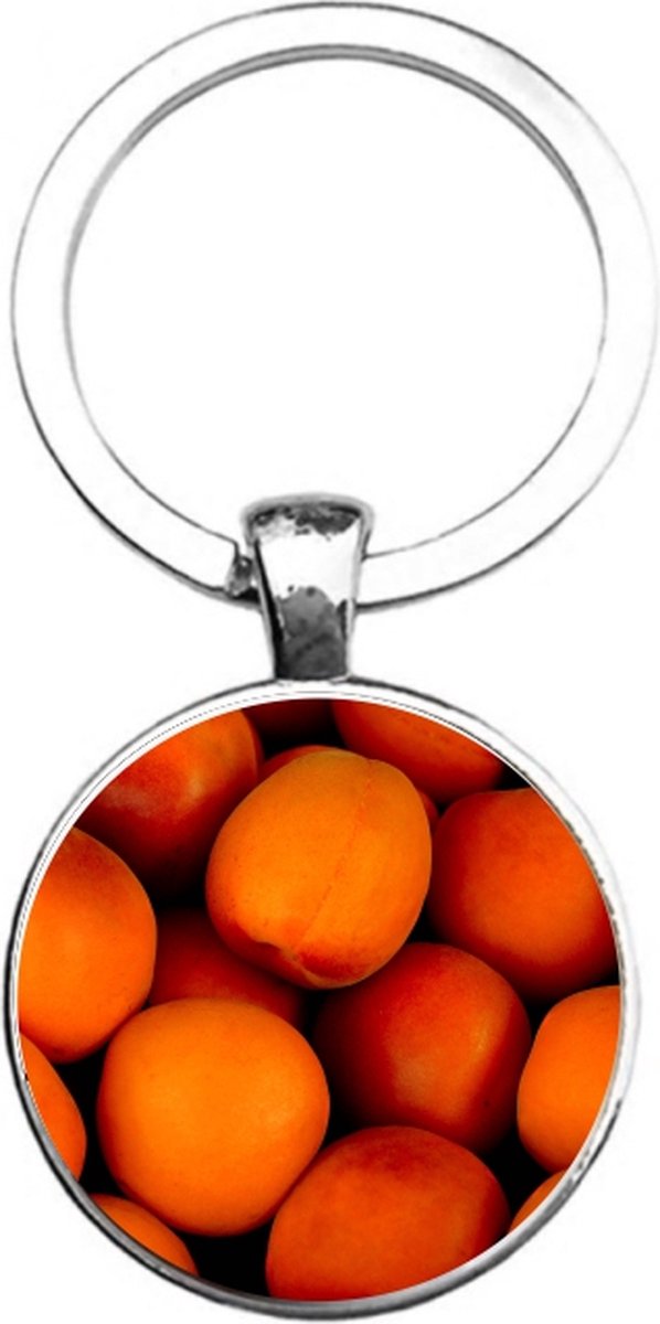 Sleutelhanger Glas - Pruimen
