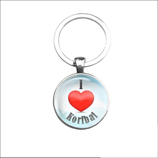 Porte-clés Glas - I Love Korfball