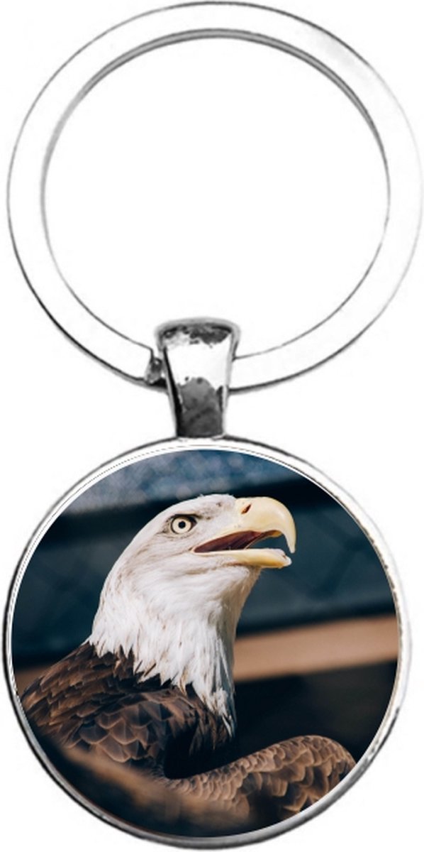 Sleutelhanger Glas - Adelaar