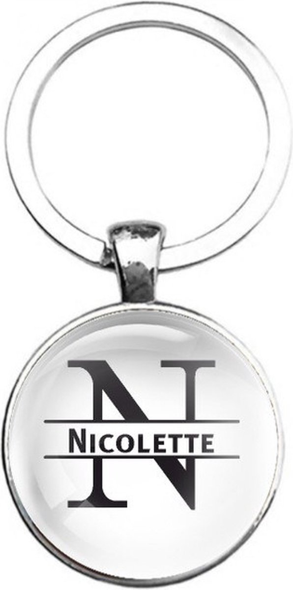 Sleutelhanger Glas - Nicolette