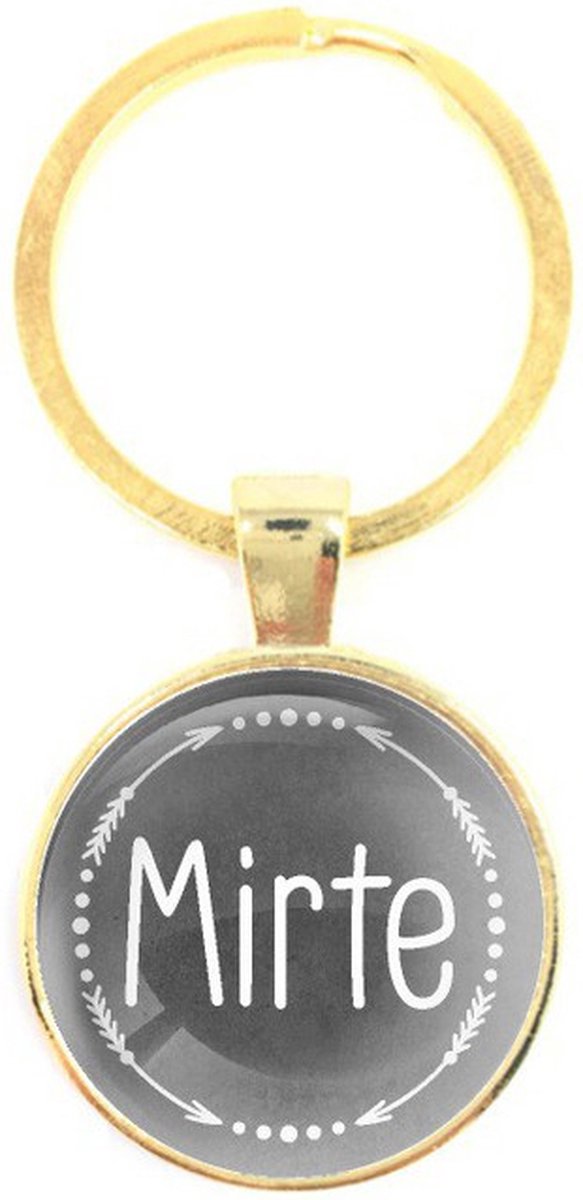 Sleutelhanger Glas - Mirte