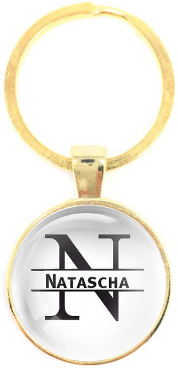 Sleutelhanger Glas - Natascha
