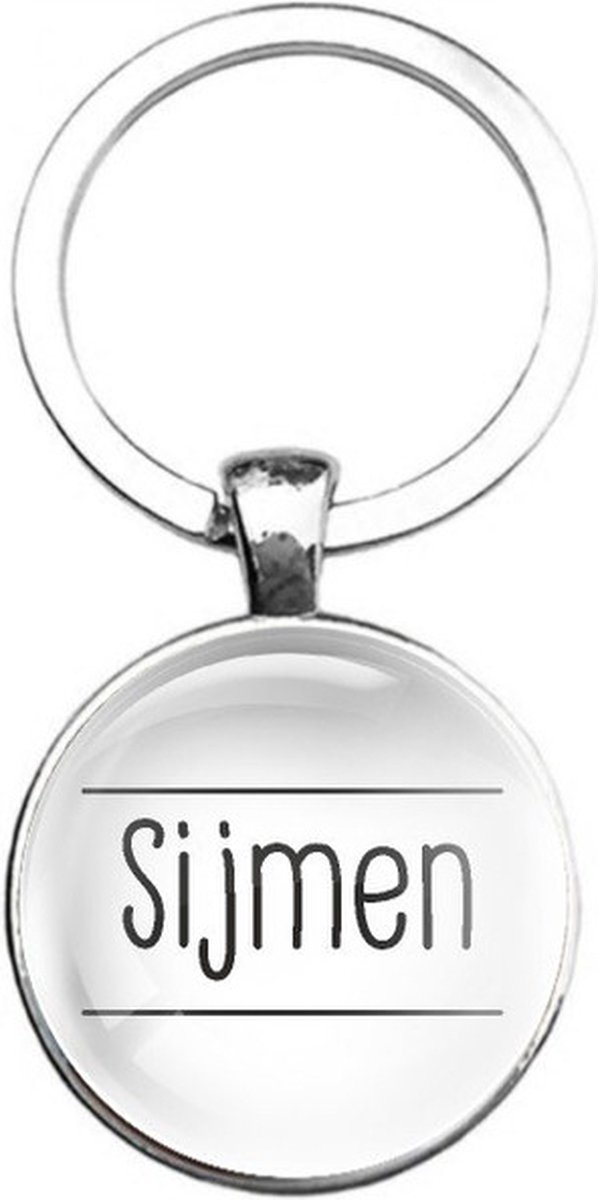 Sleutelhanger Glas - Sijmen