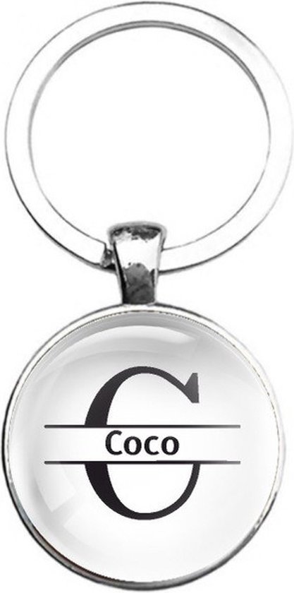 Sleutelhanger Glas - Coco