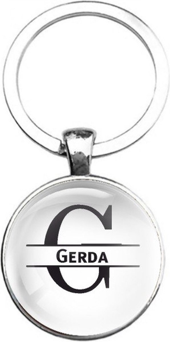 Sleutelhanger Glas - Gerda