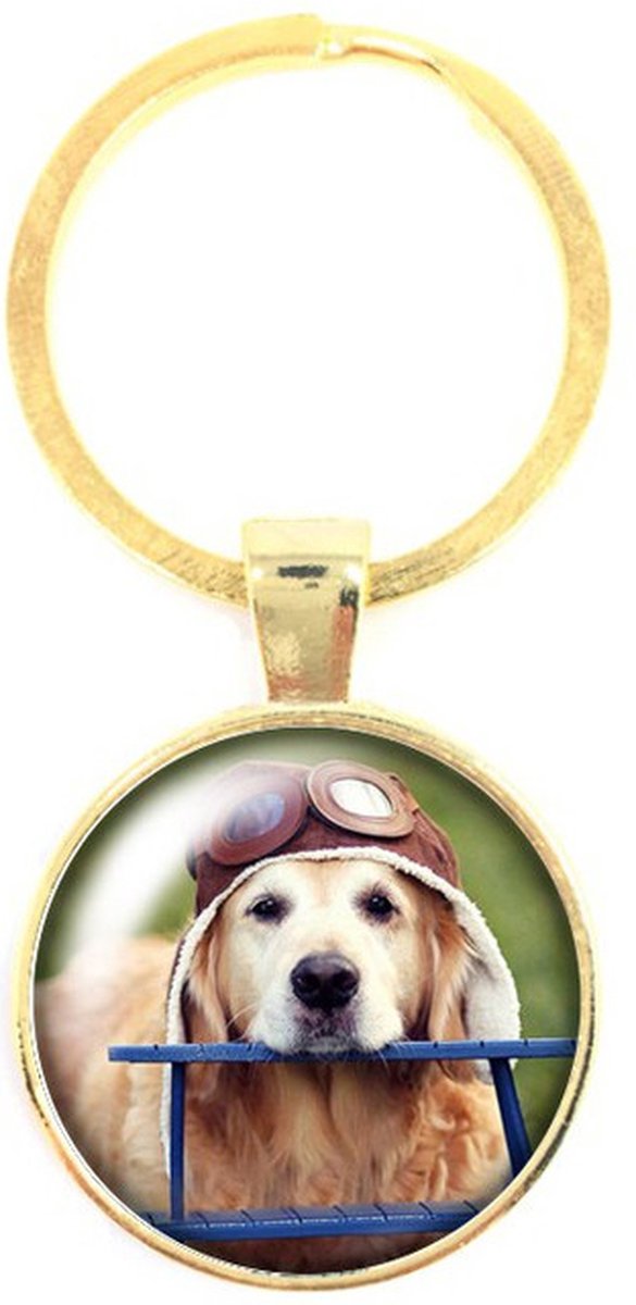 Sleutelhanger Glas - Hond