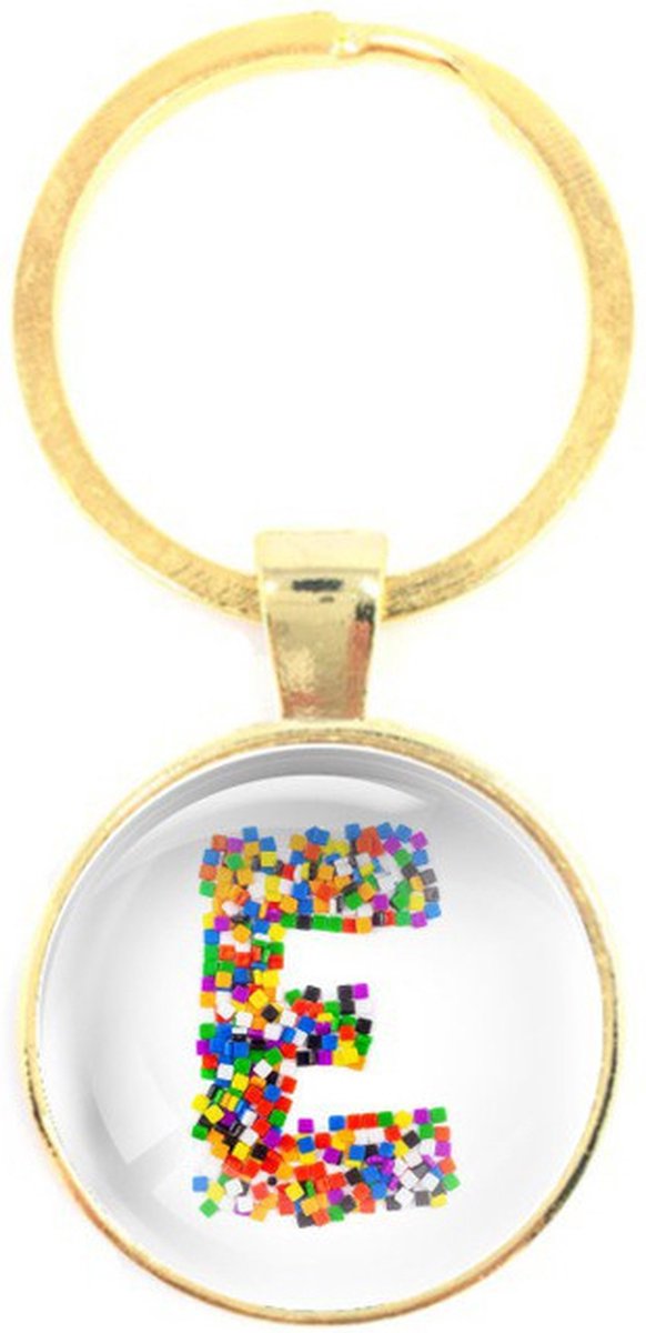 Sleutelhanger Glas - E Van Blokken