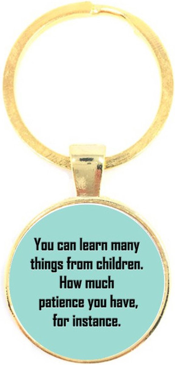 Sleutelhanger Glas - Learn From Children
