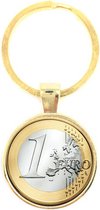 Glas porte-clés - 1 Euro