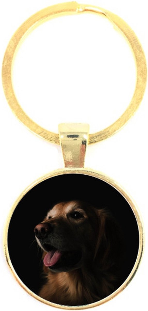 Sleutelhanger Glas - Hond