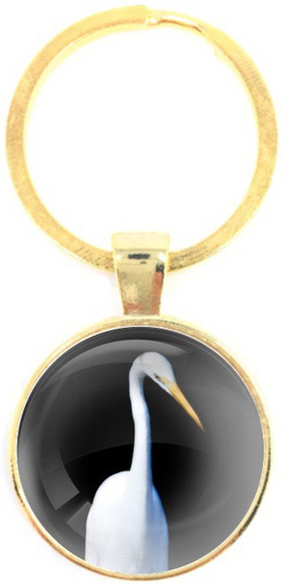 Sleutelhanger Glas - Vogel