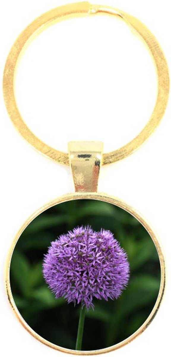 Sleutelhanger Glas - Bloem