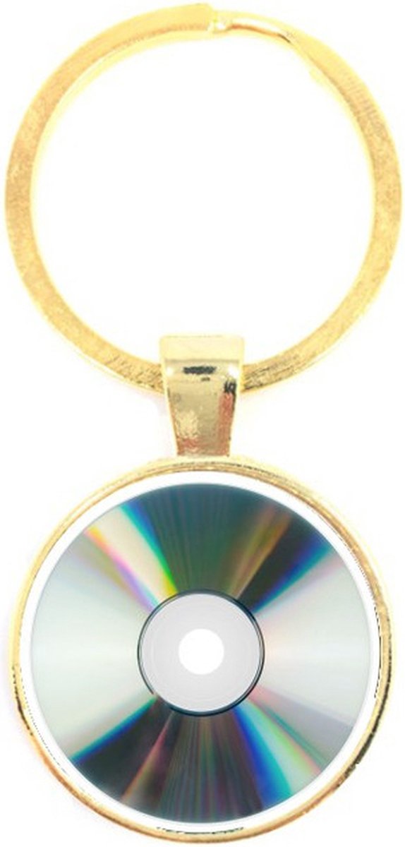 Sleutelhanger Glas - CD-Rom