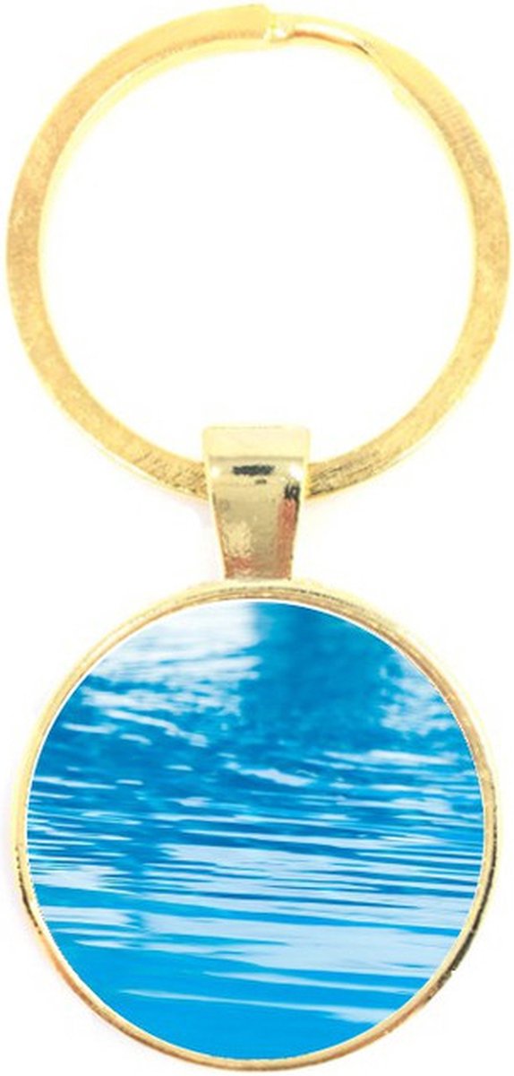 Sleutelhanger Glas - Water