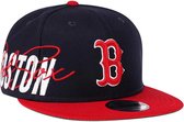 NEW ERA BOSTON RED SOX NAVY SIDEFRONT EDITION 9FIFTY SNAPBACK CAP