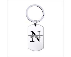 Sleutelhanger RVS Met Naam -  Nathalie