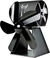 Smartfan Mini kachelventilator - ECOfan houtkachel ventilator - Warmte aangedreven aluminium ventilator