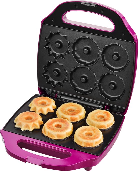 Team Kalorik CKM 1006 A Cupcake maker Bakplaten voor 12 minicakes 900W Paars