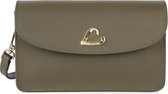 Clutch LANCASTER Paris City Philos - leer - Khaki