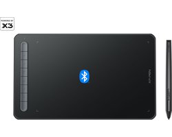 XPPen Deco MW - Bluetooth Tekentablet - 8x5 Inch - 8192 Niveaus X3-chip Stylus - Zwart